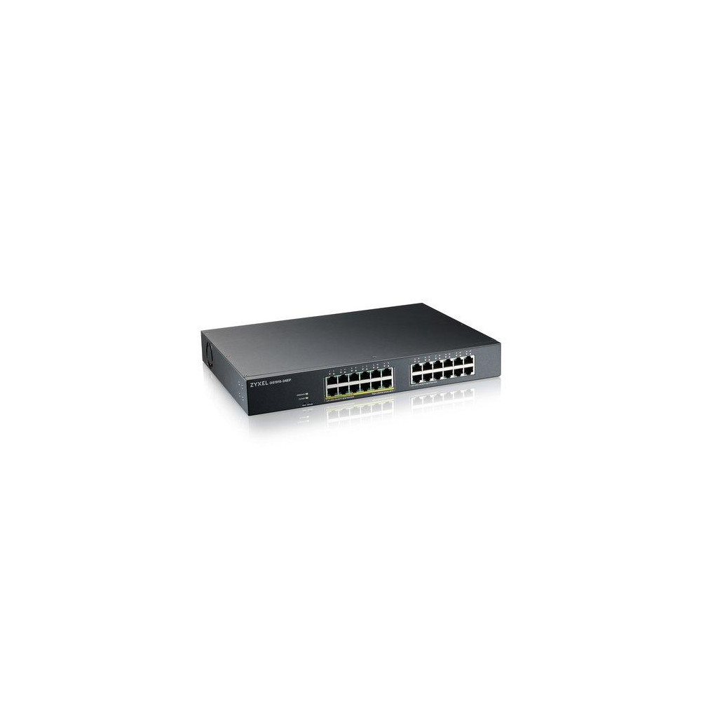 SWITCH ZYXEL NebulaFlex Switch Web Managed 24p Gigabit POE (max 130w) - Sup IPv6, VLAN - senza ventole, GS1915-24EP-EU0101F