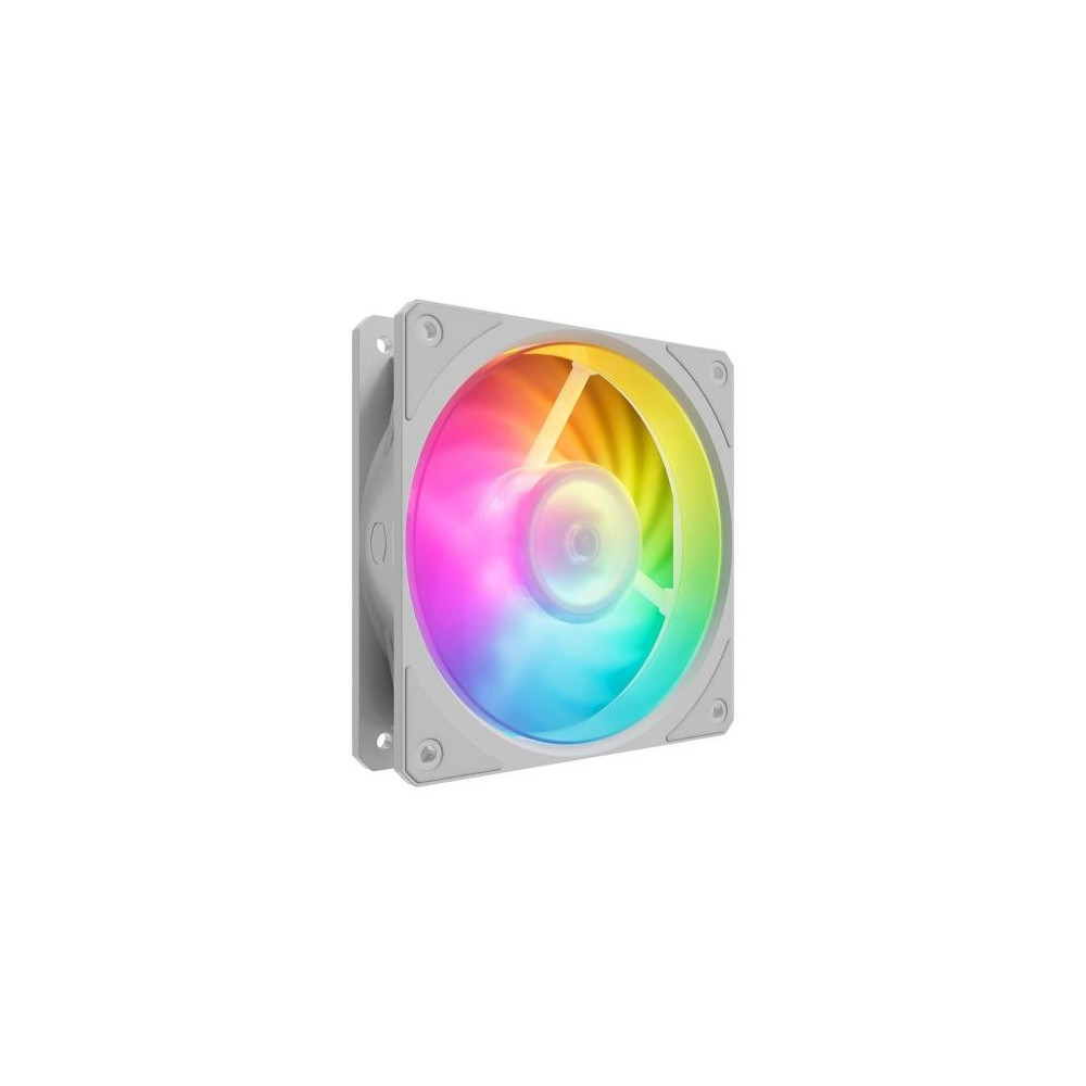 VENTOLA PER CASE COOLER MASTER MOBIUS 120P ARGB WHITE EDITION 120X120X25 - L: 17.4 dBA - 3200rpm - MFZ-M2DW-24NP2-R1