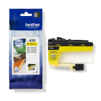 ORIGINAL Brother Cartuccia d'inchiostro giallo LC426Y LC-426Y ~1500 Seiten