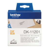 ETICHETTE BROTHER DK-11201 CONF.400PZ ADESIVE 29x90mm X QL-500 QL-550 QL-560 QL-570 QL-700 QL-710W QL-800 QL-810W
