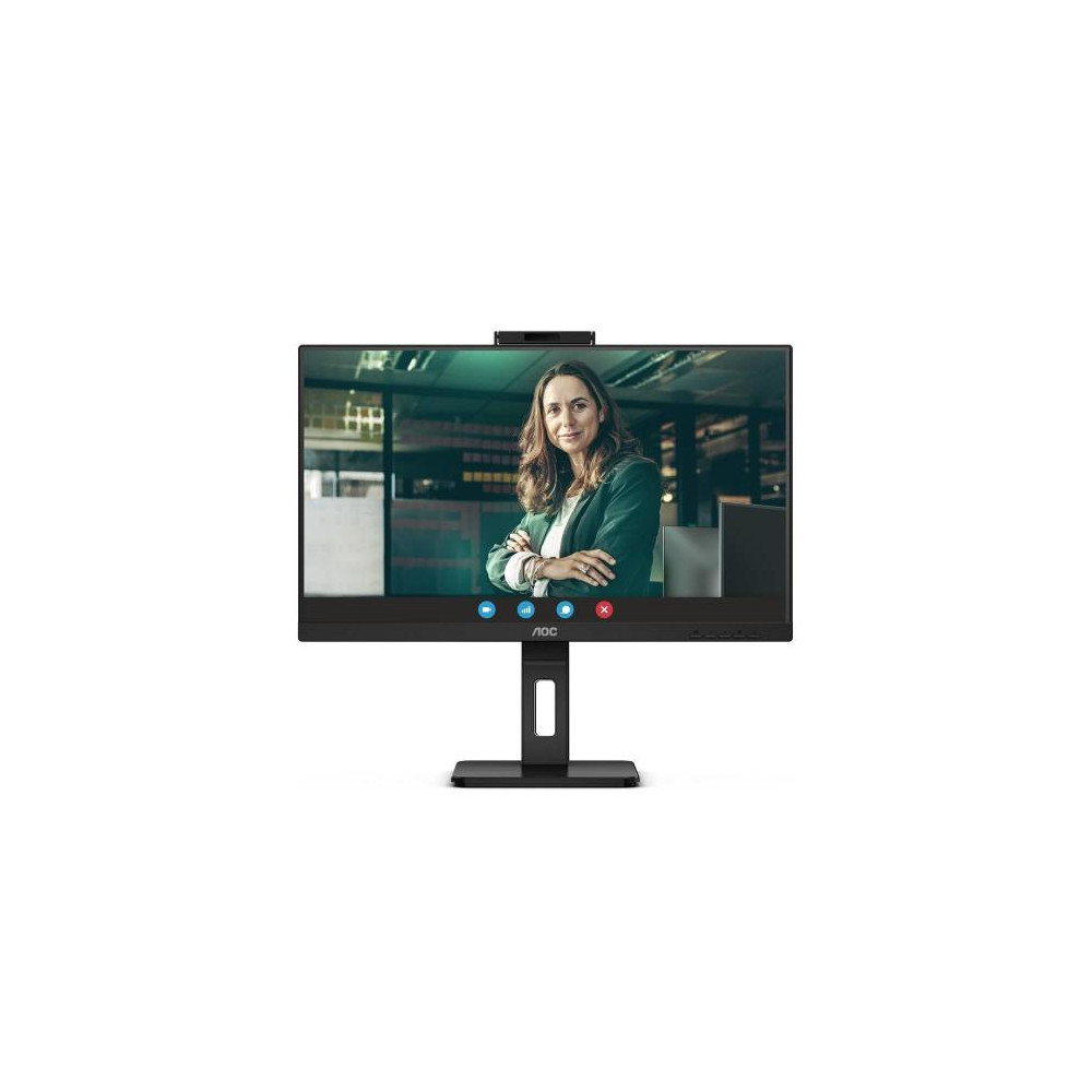 MONITOR AOC LED 27" Wide Q27P3CW IPS 2560x1440 4ms 350cd/mq 20.000.000:1 2x5W MM WEBCAM PIVOT Reg.H 2HDMI DP USB-C Docking