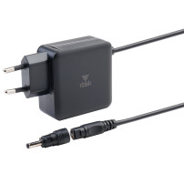 ALIMENTATORE UNIVERSALE 65W ITEK x NOTEBOOK DA 65W Tecnologia GaN, Super Slim, 8 connettori - ITNBAW65