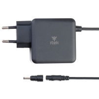 ALIMENTATORE UNIVERSALE 65W ITEK x NOTEBOOK DA 65W Tecnologia GaN, Super Slim, 8 connettori - ITNBAW65