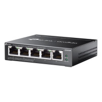 SWITCH TP-LINK OMADA ES205GP 5P LAN GIGABIT DESKTOP 10/100/1000Mbps RJ45 Desktop Easy Managed Switch 4P GIGABIT POE