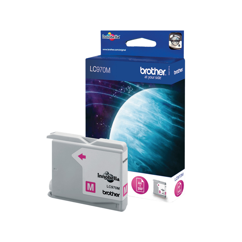INK BROTHER LC-970M Magenta X DCP-135C DCP-150C MFC-235C MFC-260C