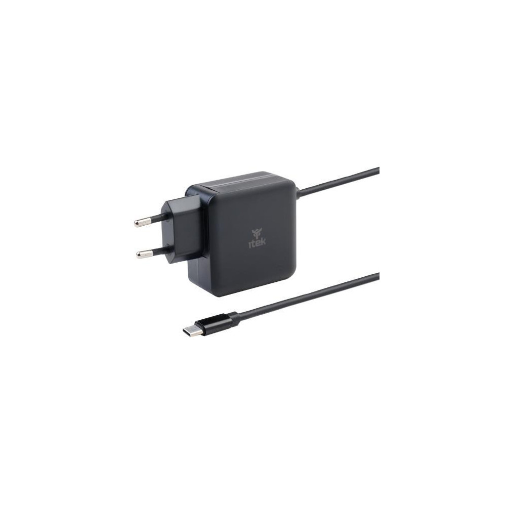 ALIMENTATORE UNIVERSALE 65W ITEK x NOTEBOOK e Dispositivi USB-C,  DA 65W USB-C, PD - 65W, Tecnologia GaN, Super Slim - ITNBAWC65