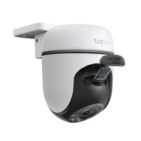 TELECAMERA TP-LINK Outdoor Tapo TC41 Wi-Fi 2K (2304x1296),Rotaz Orizz 360° Verticale a 130° Riprese notturne a colori