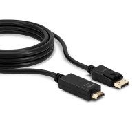 CAVO LINDY DP TO HDMI, M/M, 1MT, CONNETTORI DORATI, NERO, 36921
