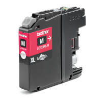 ORIGINAL Brother Cartuccia d'inchiostro magenta LC125XLM LC-125XL ~1200 Seiten