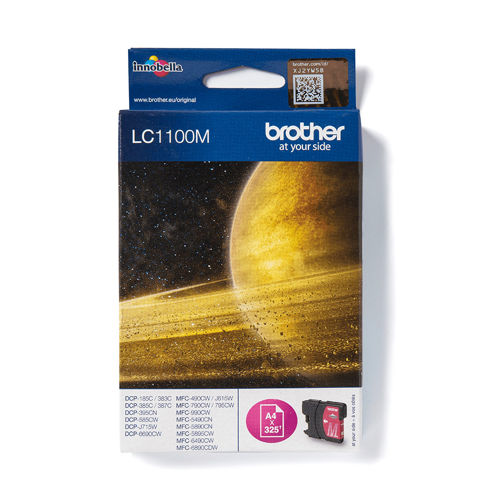 ORIGINAL Brother Cartuccia d'inchiostro magenta LC1100M LC-1100 ~325 Seiten