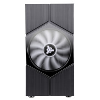 CASE ITEK TOWER "VORTEX" GAMING  2*USB2,2*USB3 20cm fan ARGB, Trasp Wind, -  ITGCACOLVB