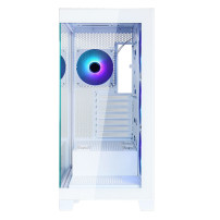 CASE ITEK SHOWBUI 45W-GAMING TOWER, ATX, 4x12cm ARGB fan, 2xUSB3, TYPE-C,SYDE & FRONT PANEL TEMP GLASS WHITE ED. - ITGCASB45W