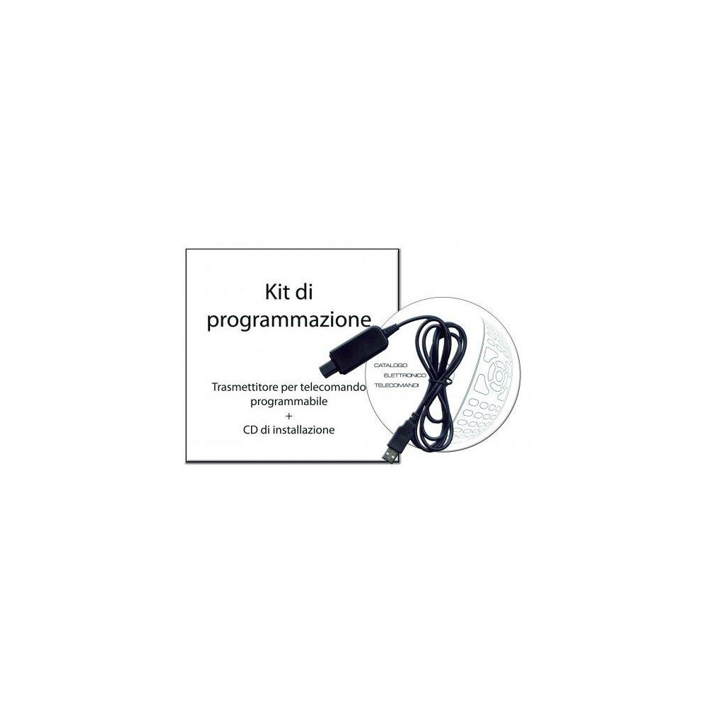 KIT PROGRAMMAZIONE BRAVO PER TELECOMANDI PROGRAMMABILI TV BRAVO TECHNO3 -DVD/VCR/DTT-SAT/SKY