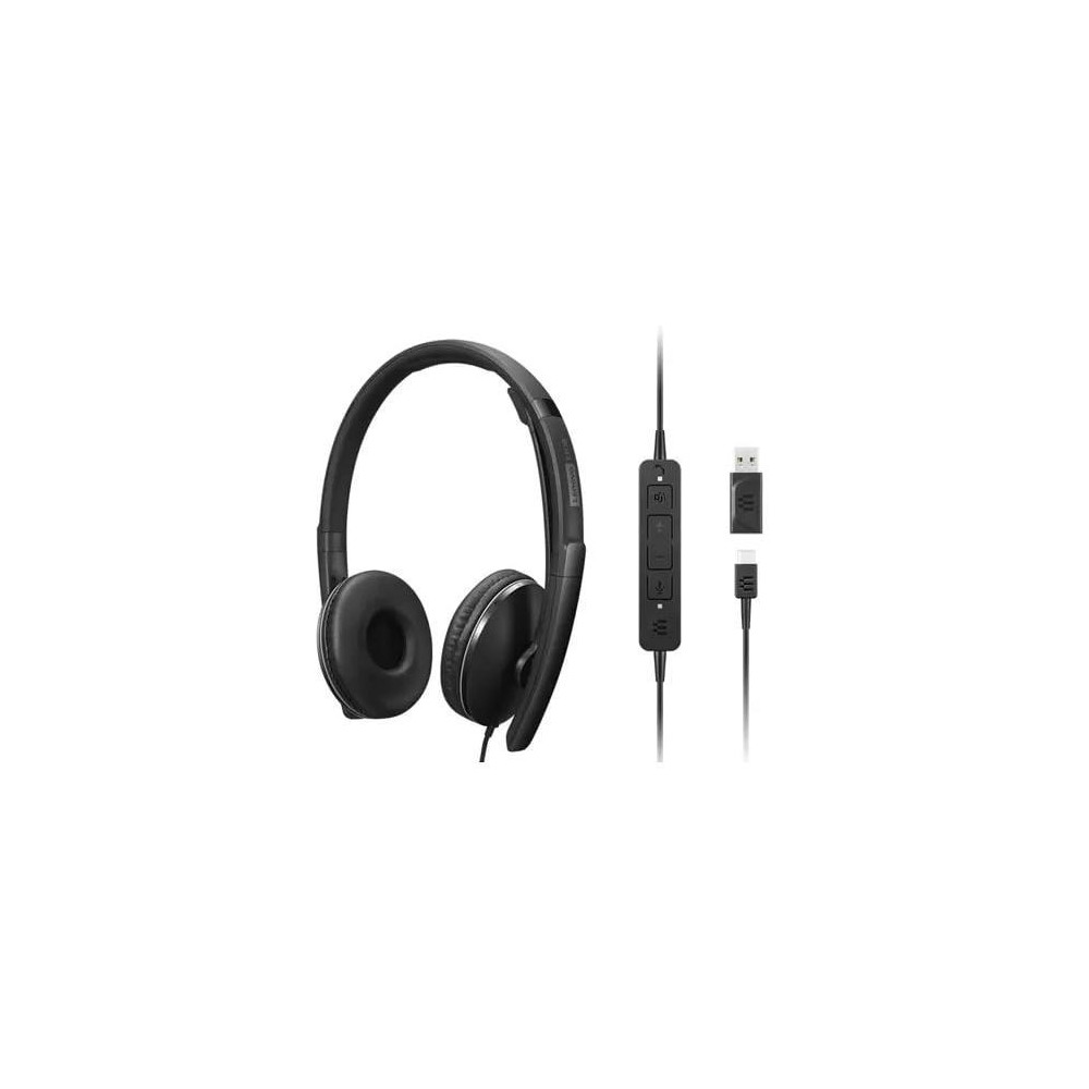 AUDIO Lenovo Wired ANC Headset Gen2 (Teams) - 4XD1M45627