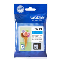 ORIGINAL Brother Cartuccia d'inchiostro ciano LC3213C LC-3213 ~400 Seiten