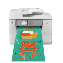 MULTIFUNZIONE BROTHER MFC-J6959DW ink A3 DUPLEX DADF FAX WiFi LAN NFC Stampa banner con lunghezza fino a 2.7m