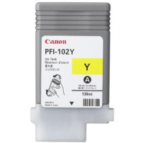 CANON SERBATOIO INCH. YELLOW PFI-102Y SINGOLO (130ml) 0898B001 x iPF 610/710/720/605/510