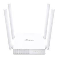 Router Tp-Link Archer C24-AC750 Dual Band Wi-Fi Router, 300 Mbps at 2.4 GHz +433 Mbps 5 GHz-1×10/100M WAN Port,4×10/100M LAN P.