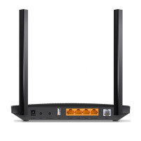 ROUTER TP-LINK AC1200 Archer VR400 V3.0 WIRELESS VDSL/ADSL Modem 867Mbps a 5GHz + 300Mbps a 2.4GHz 1P WAN/LAN 3P LAN 3 Antenne