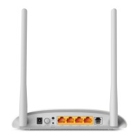 ROUTER TP-LINK TD-W8961N(EU) ADSL2+ 300Mbps Wireless N 802.11b/g/n Annex A, 4 FE LAN, 2 ANTENNE FISSE