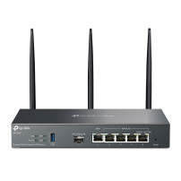 ROUTER TP-LINK ER706W GIGABIT VPN AX3000  1P Gigabit SFP WAN/LAN, 1P Gigabit RJ45 WAN Port,4PGigabit WAN/LAN RJ45 1P USB 3.0