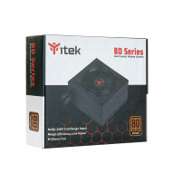 ALIMENTATORE ITEK BD500 500W ATX VENTOLA HTB 12CM - ACTIVE PFC - 80PLUS BRONZE, ITPSEBD500