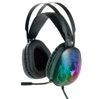 CUFFIA ITEK GAMING "H420" 7.1 VIRTUAL, 7 2COLORI LED,2x3, MICROFONO,CONTROLLO VOLUME, 2x3MM E USB CON ADATTATORE - ITHGH420