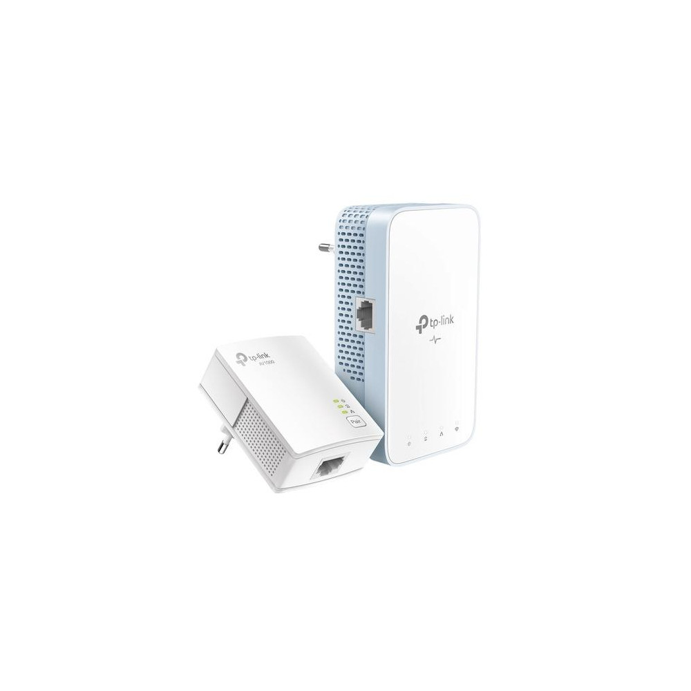 ADATTATORE POWERLINE TP-LINK WIRELESS EXTENDER TL-WPA7517 KIT AV1000 GIGABIT ac Wi-Fi Kit1000Mbps TwinPack(TL-PA7017+TL-WPA7517)