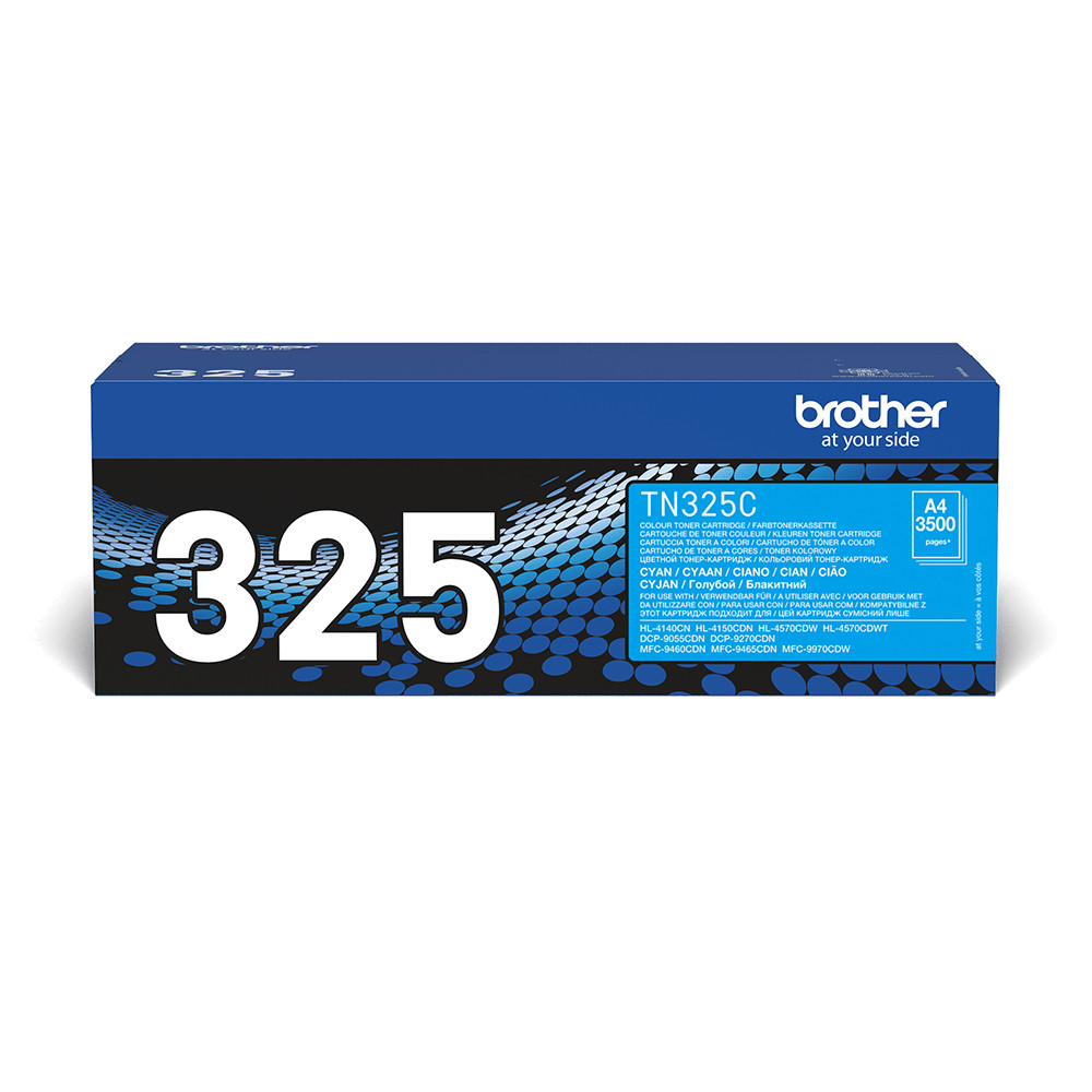 TONER BROTHER TN325C Ciano 3500 pag x MFC-9440CN MFC-9840CDW DCP-9040CN HL-4140CN DCP-9055CDN