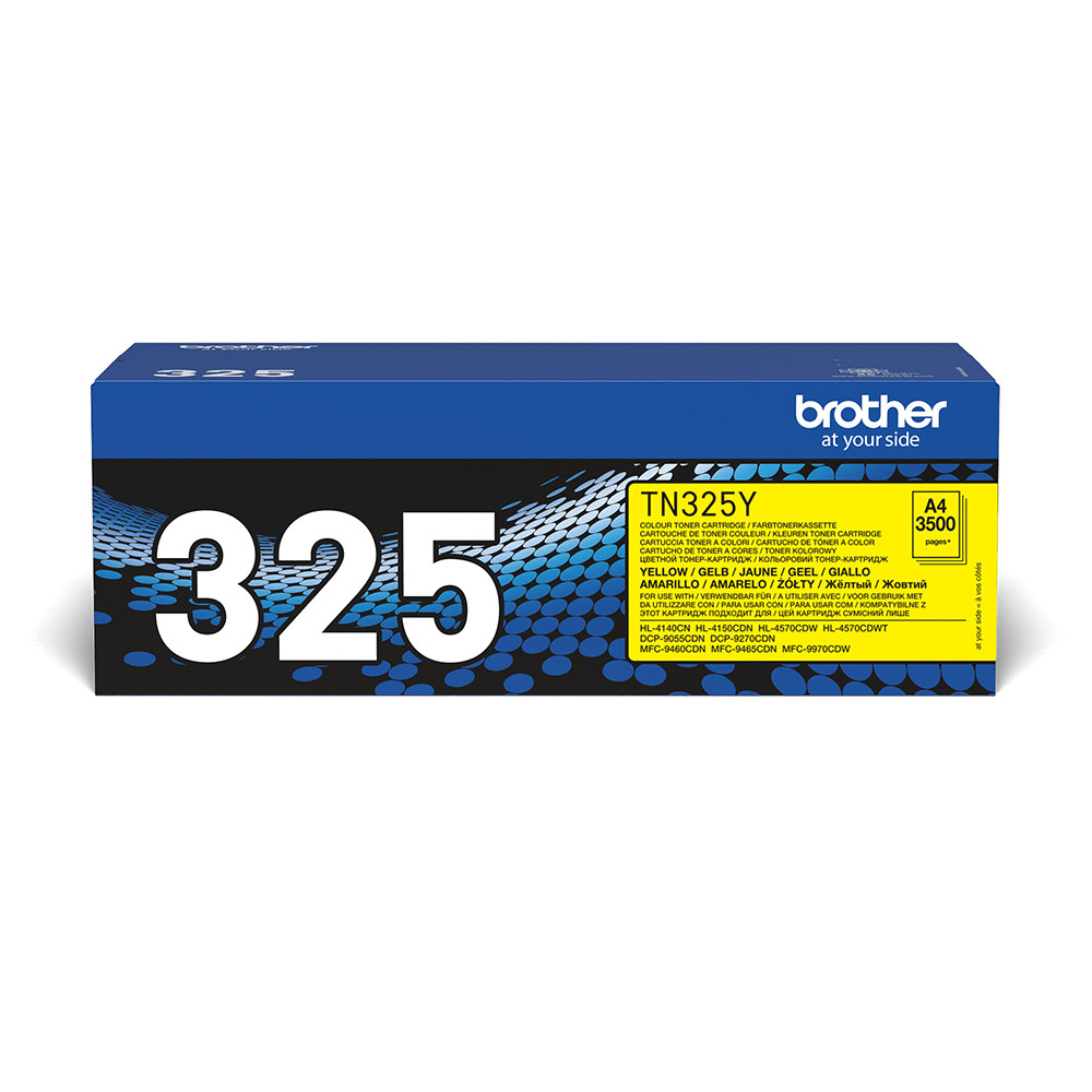 TONER BROTHER TN325Y Giallo 3500 pag x MFC-9440CN MFC-9840CDW DCP-9040CN HL-4140CN DCP-9055CDN