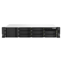NAS RACK 2U QNAP TS-873AeU-4G 8HD 3,5"/2,5" NOHDD 2x2.5 GBE 2xUSB-C 2xUSB-A 4GB DDR4 4C AMD Ryzen V1000 V1500B 250w