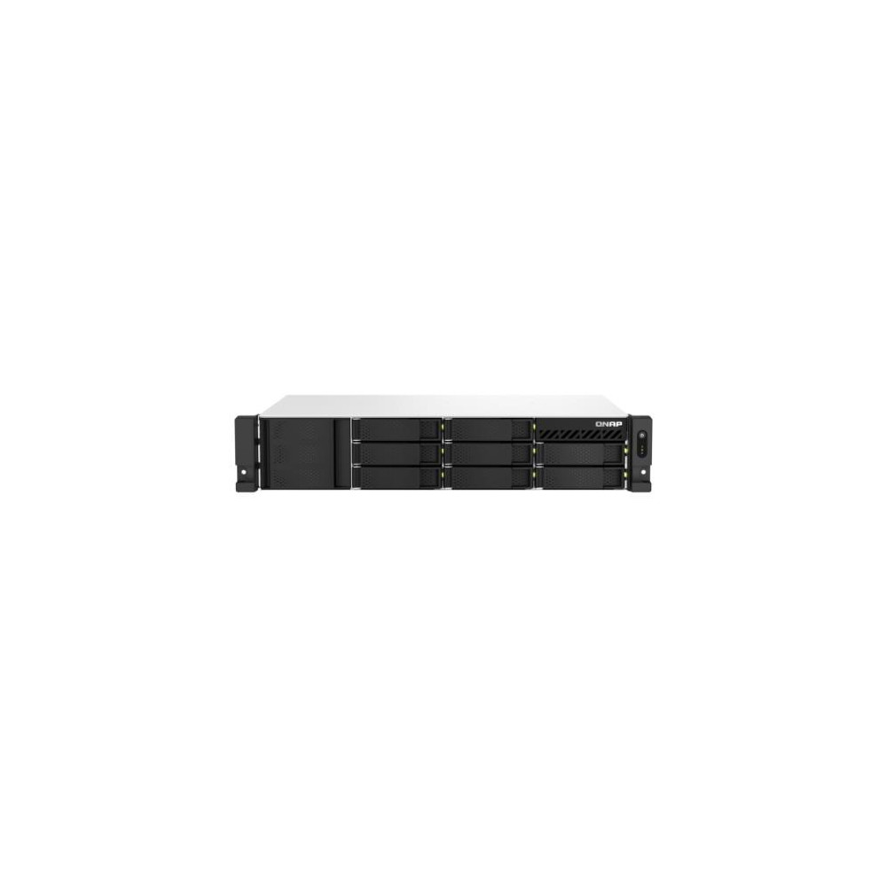 NAS RACK 2U QNAP TS-873AeU-4G 8HD 3,5"/2,5" NOHDD 2x2.5 GBE 2xUSB-C 2xUSB-A 4GB DDR4 4C AMD Ryzen V1000 V1500B 250w