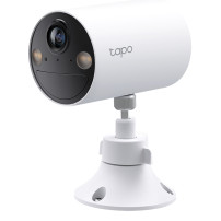 TELECAMERA TP-LINK Tapo TC82 Indoor/Outdoor Smart Wire-Free 2K 2.4 GHz,Visione nottur fino 15mt Solar panel(5.2V, 2.5W non incl)