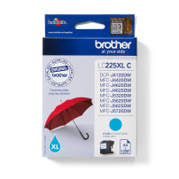 ORIGINAL Brother Cartuccia d'inchiostro ciano LC225XLC LC-225XL ~1200 Seiten 11,8ml