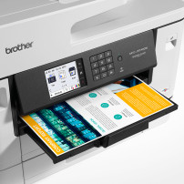 MULTIFUNZIONE BROTHER INK MFC-J5740DW A3 (solo in stampa) 28/28ipm 256MB 250+250F FAX DADF Single Pass LAN USB2.0 WiFi LCD 8.8cm