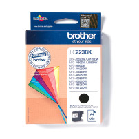 ORIGINAL Brother Cartuccia d'inchiostro nero LC223BK LC-223 ~550 Seiten 11,8ml