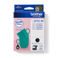 ORIGINAL Brother Cartuccia d'inchiostro nero LC227XLBK LC-227XL ~1200 Seiten 25ml