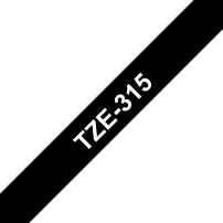 BROTHER TZE315 NASTRO TZ BIANCO / NERO