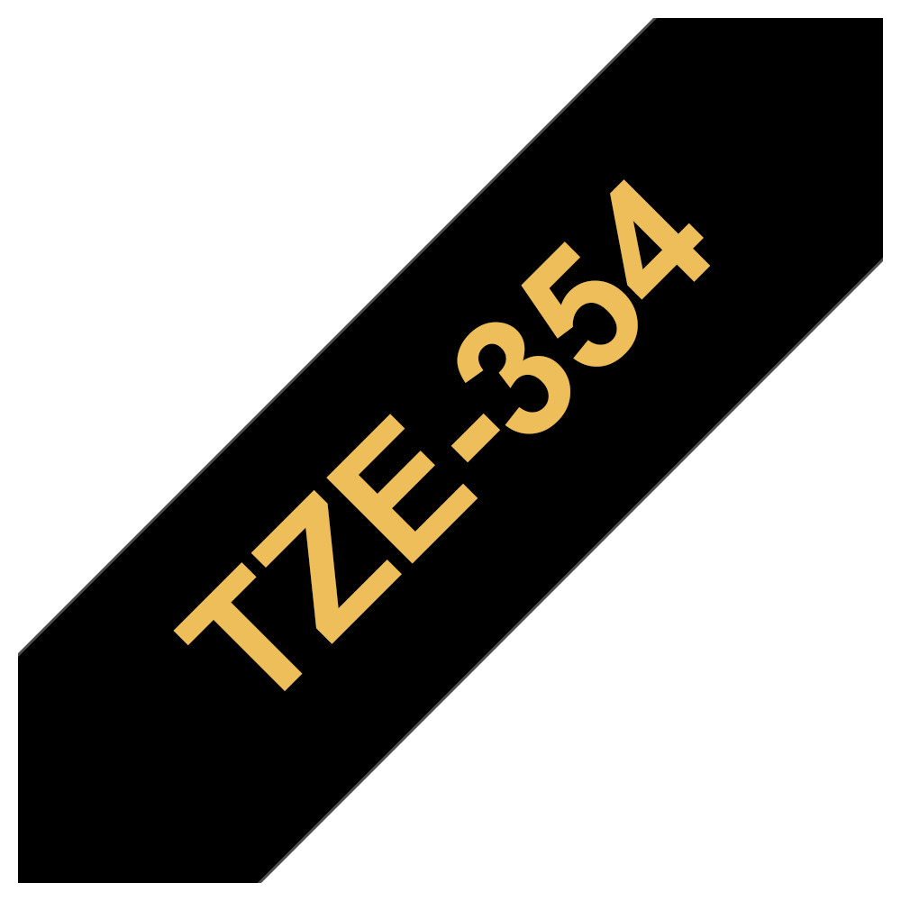 BROTHER TZE354 NASTRO TZ ORO / NERO