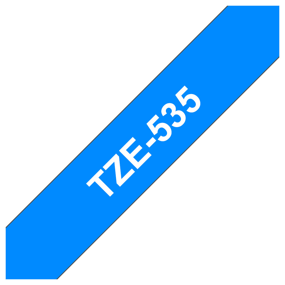 BROTHER TZE535 LAMINATO BIANCO BLU