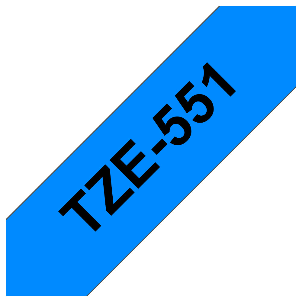 BROTHER TZE551 NASTRO TZ NERO / BLU