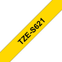 BROTHER TZES621 NASTRO TZ NERO / GIALLO#