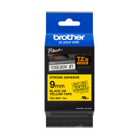 BROTHER TZES621 NASTRO TZ NERO / GIALLO#