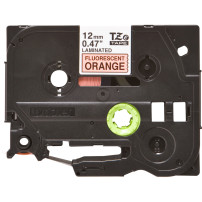 BROTHER TZEB31 LAMINATO FLUO BK ARANCIO