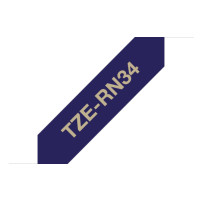 BROTHER TZERN34 NASTRO ORO / BLU