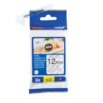 BROTHER TZE131S LAMINATO BK  TRASPARENTE