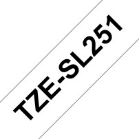 BROTHER TZESL251 LAMINATO NERO / BIANCO