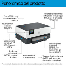 HP OfficeJet Pro 9110b Wireless Colore Stampante, Stampa fronte/retro