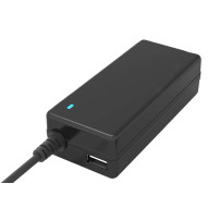 ALIMENTATORE UNIVERSALE 65W ITEK x NOTEBOOK DA 65W 12 connettori, porta USB 5V1A, 100/240VAC, 15/20VDCi - ITNBAE65