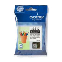 ORIGINAL Brother Cartuccia d'inchiostro nero LC3217BK LC-3217 ~550 Seiten